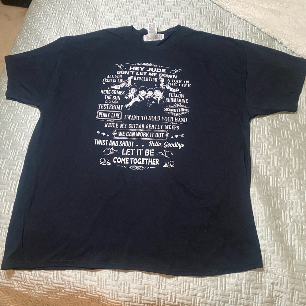 BEATLES Song Shirt